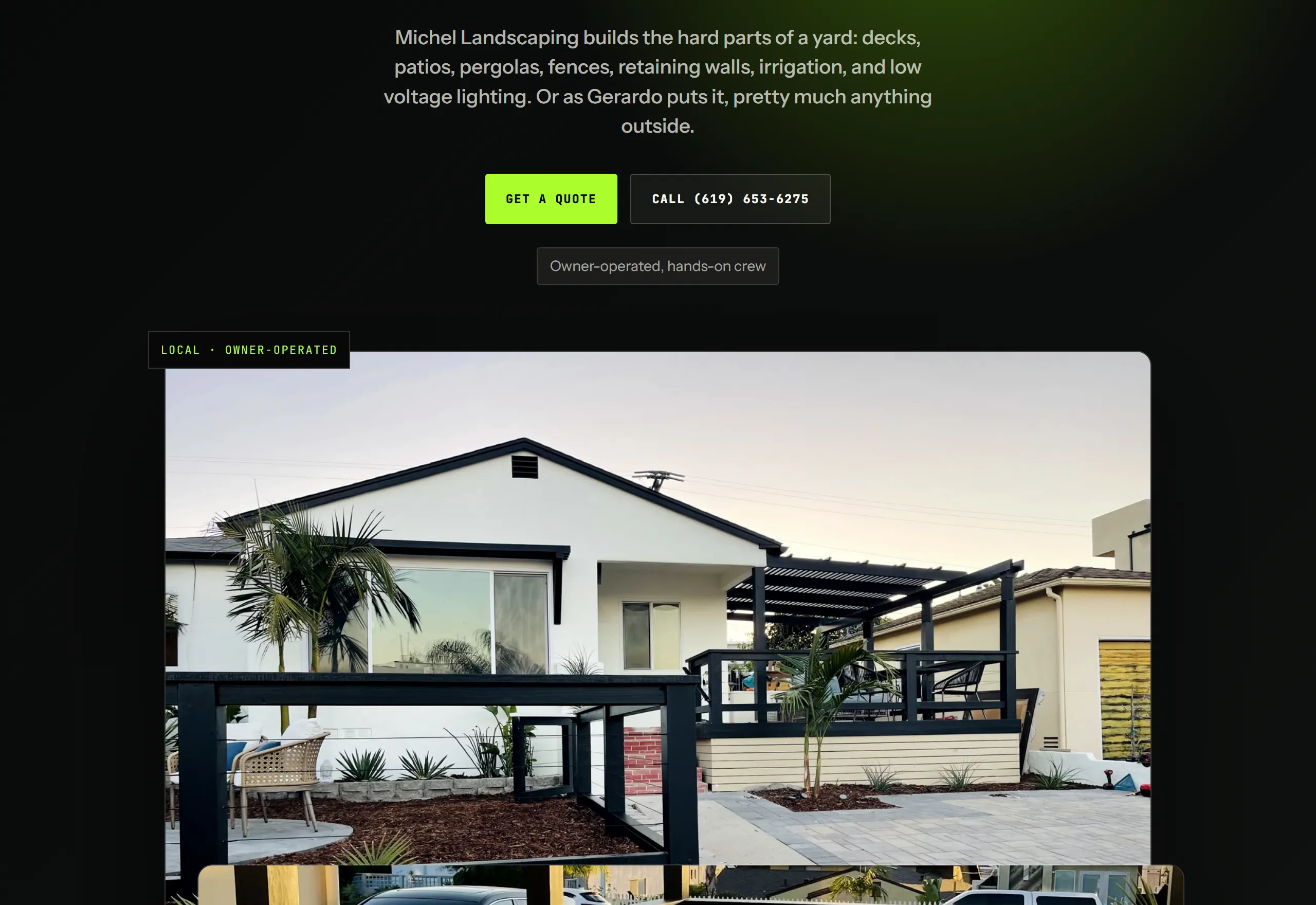 Michel Landscaping preview
