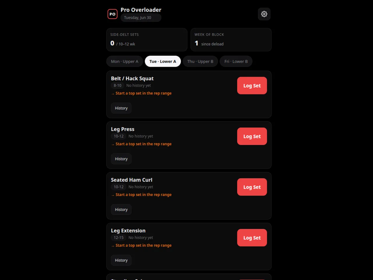 Progressive Overloader preview
