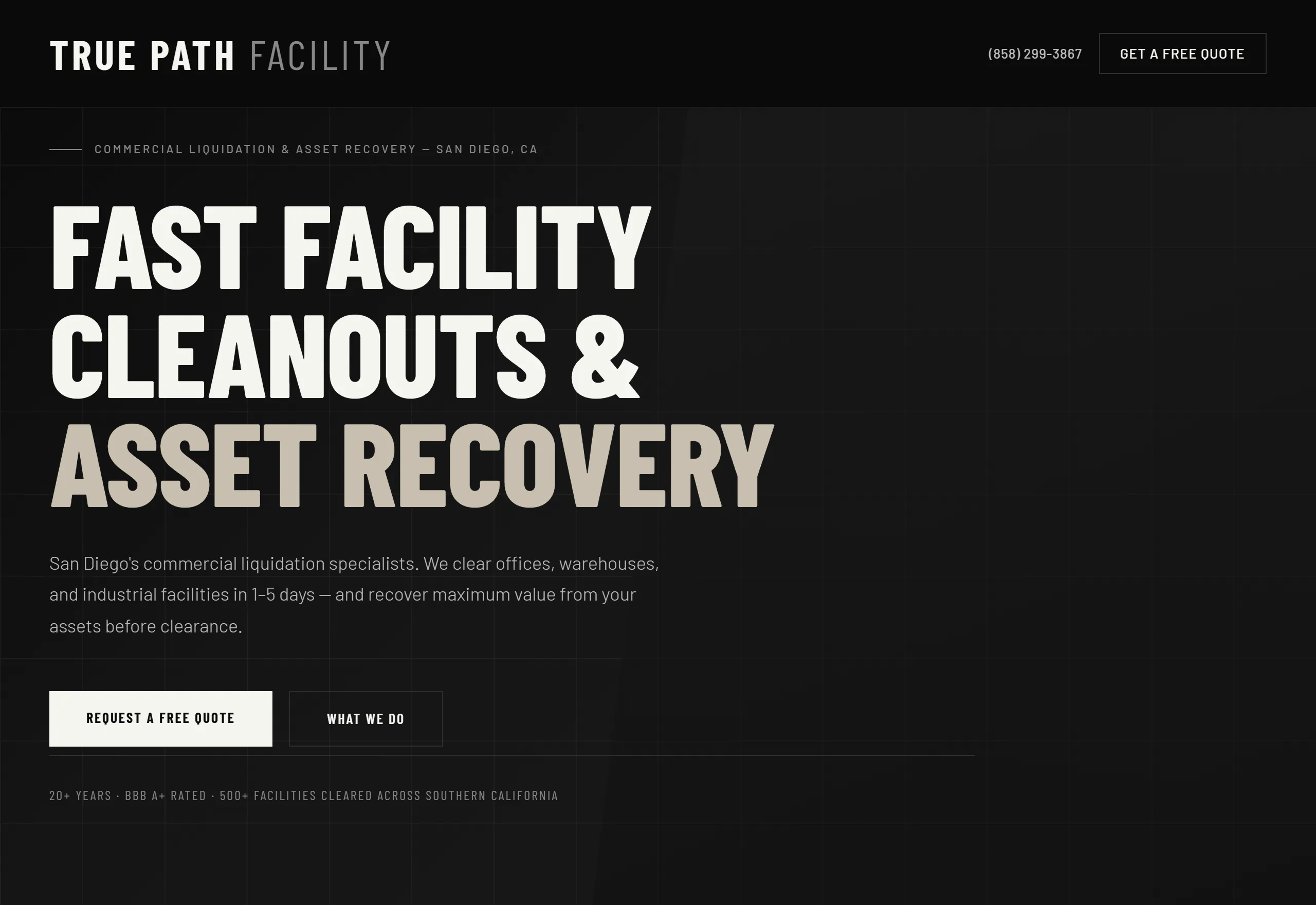 TruePath Facility preview