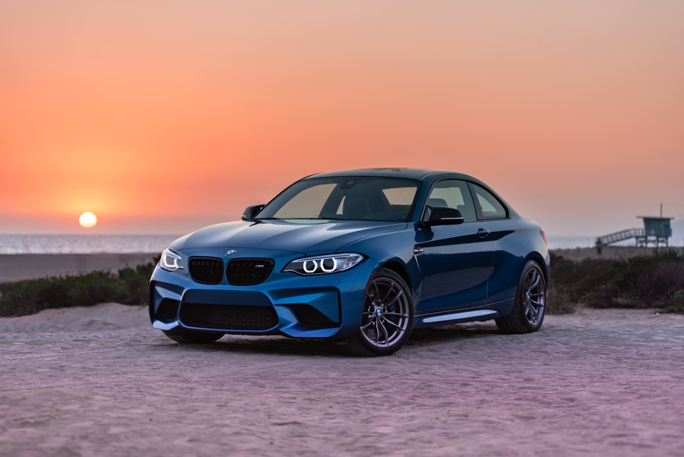 Clean detailed car exterior